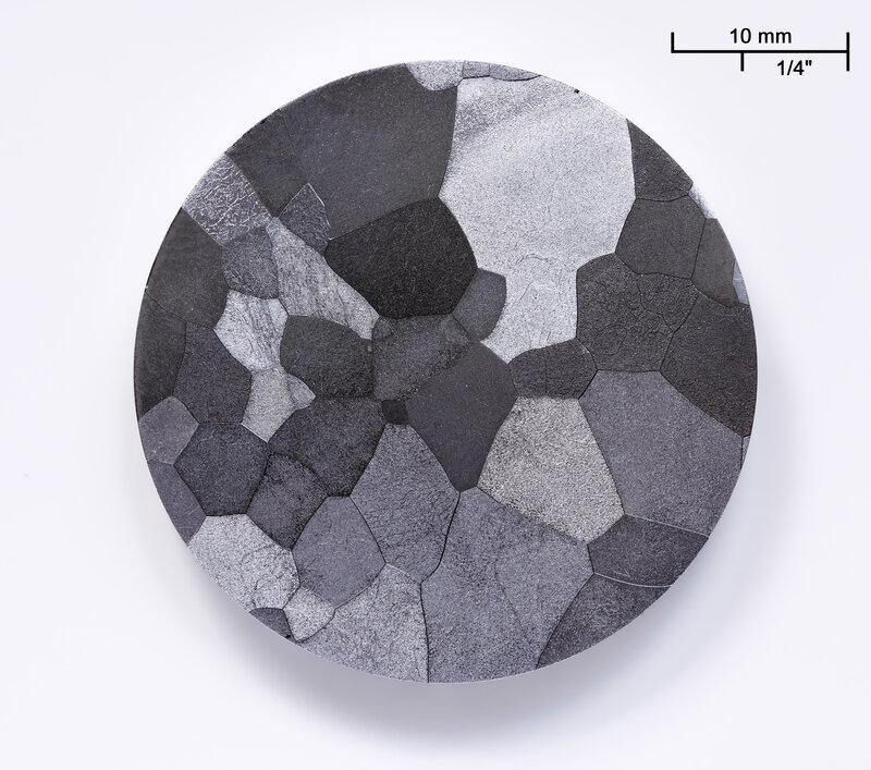 circular stone mosaic