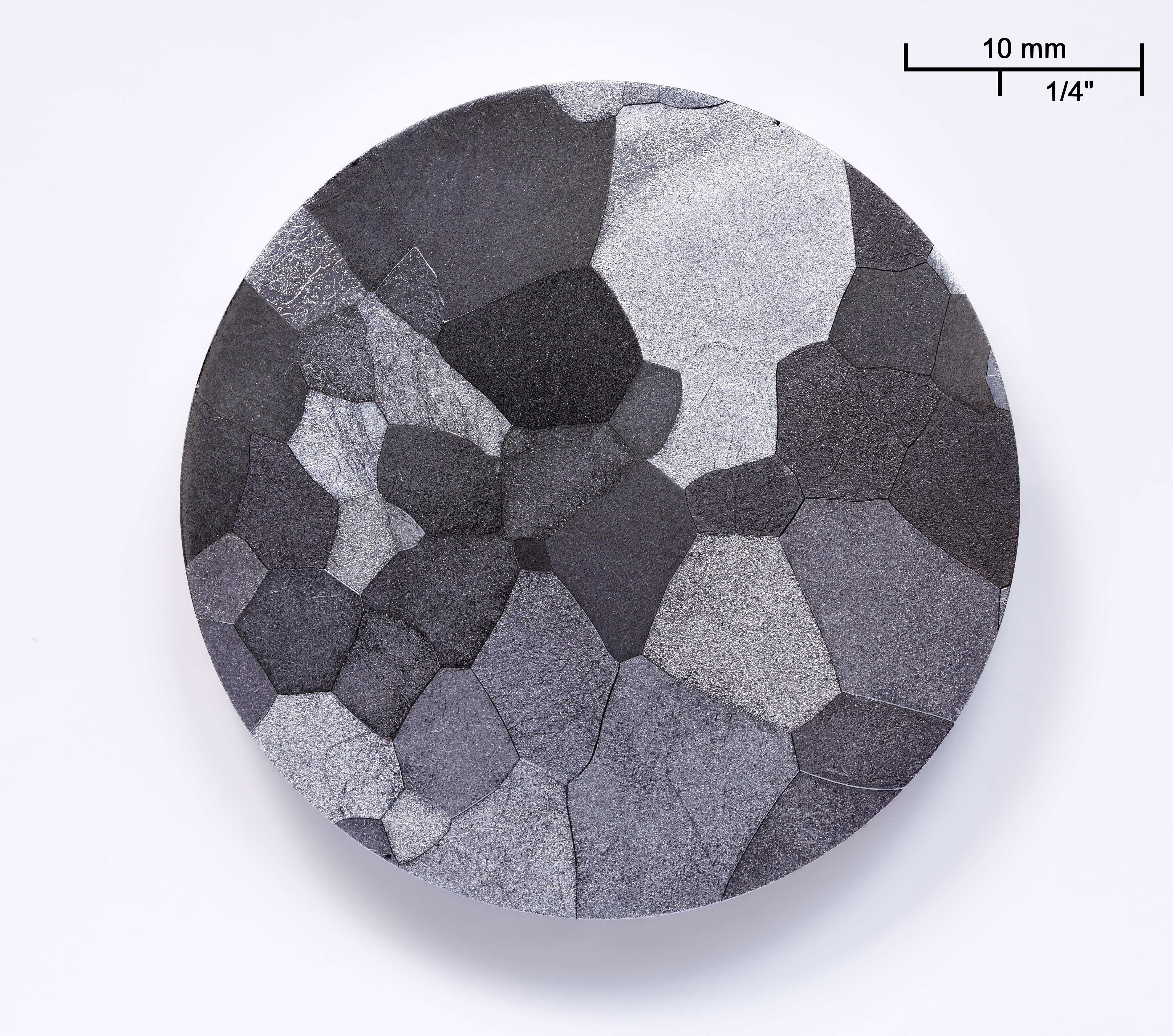 circular stone mosaic