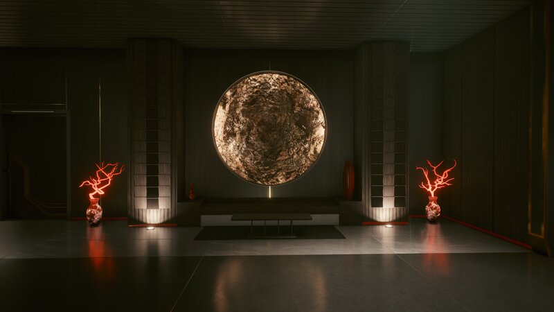 Circular Wall Art Installation