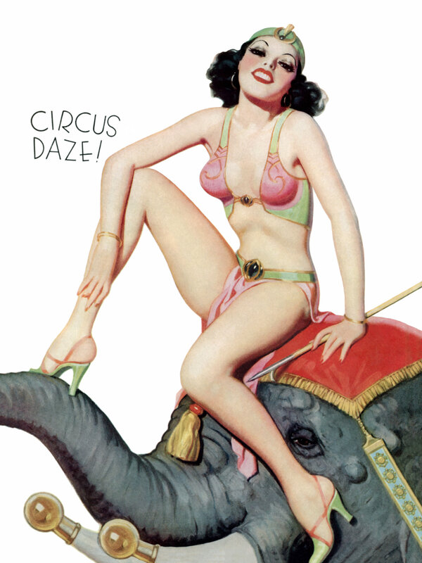 Circus Daze Pin-Up