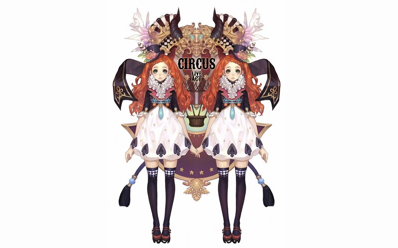 Circus Live Act characters
