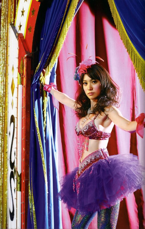 Circus performer in costume
