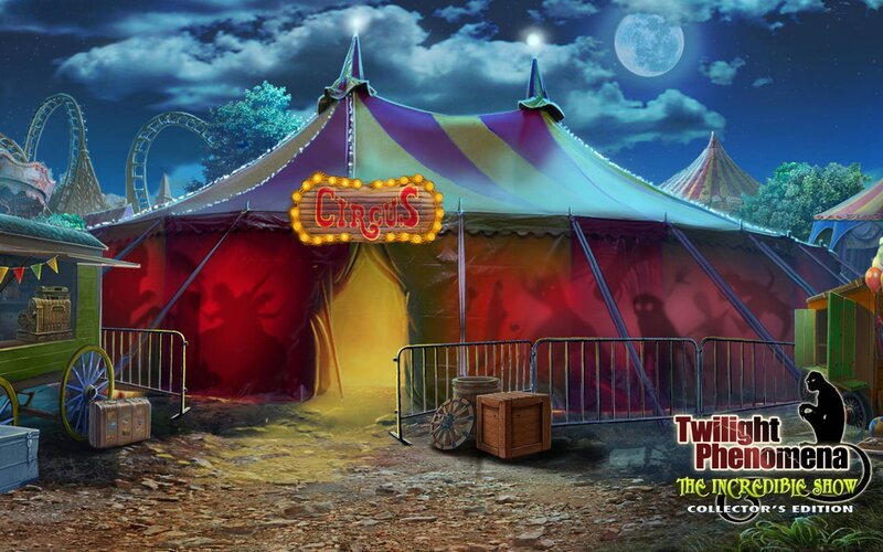 Circus Tent at Night