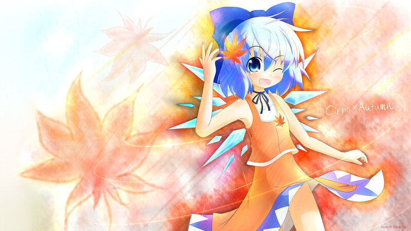 Cirno in autumn