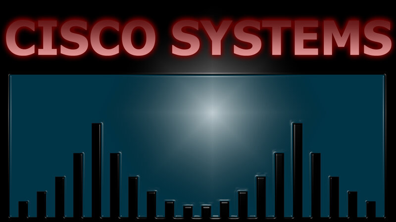 Cisco Systems logo with audio bars