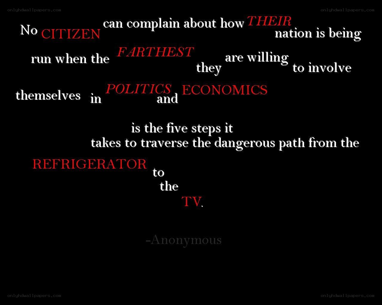 citizen complaint quote
