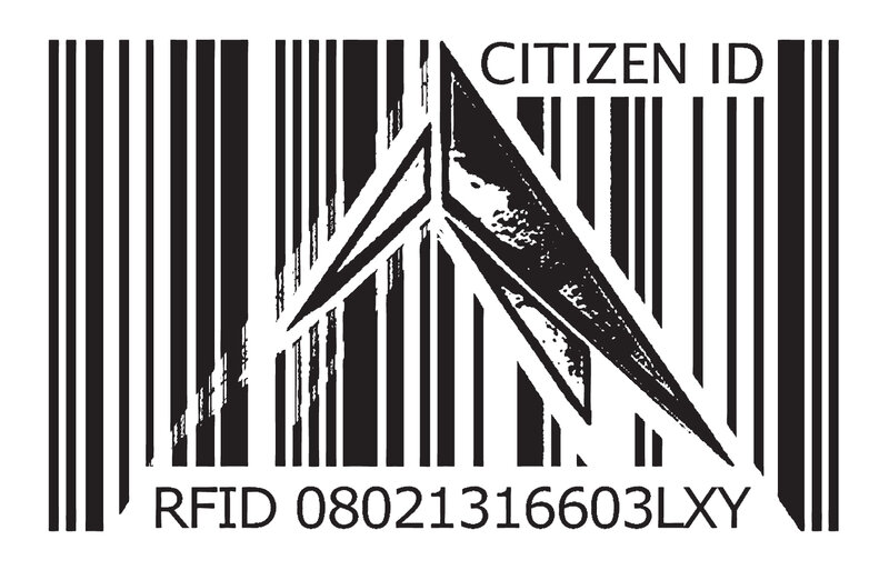 Citizen ID RFID barcode
