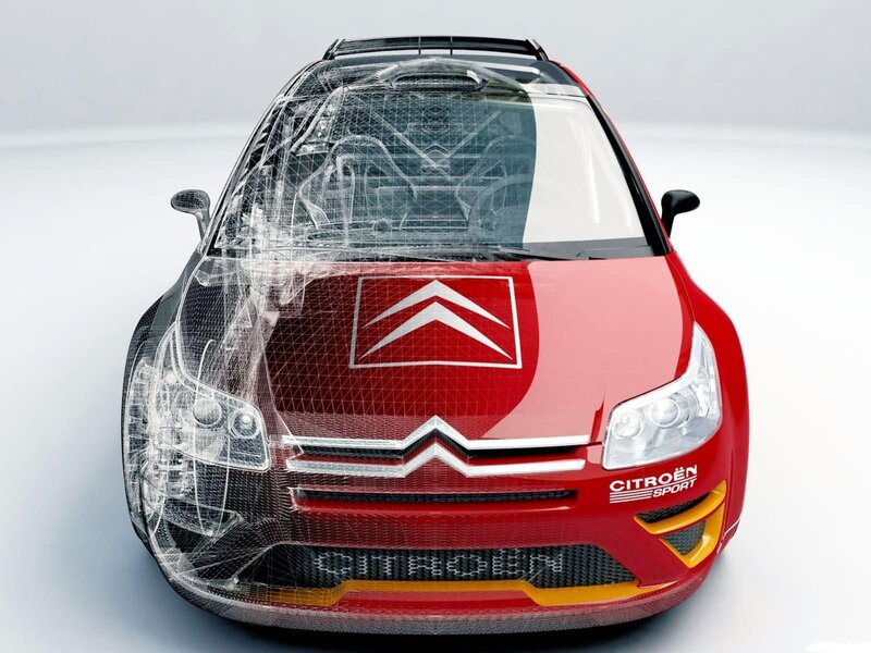 Citroën C4 WRC car