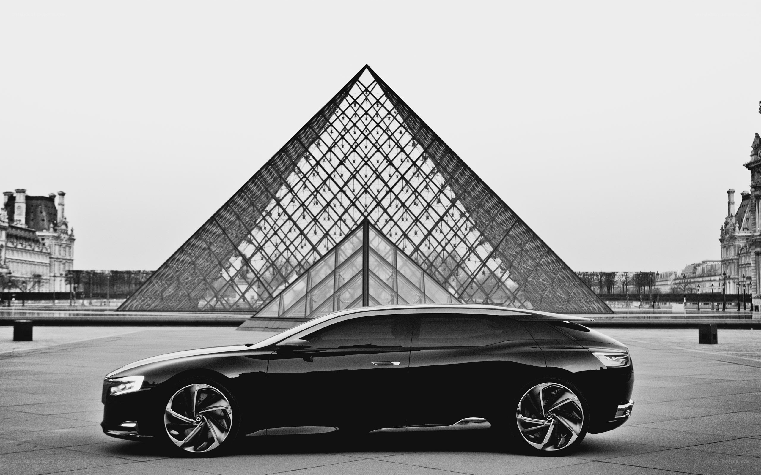 Citroën concept car at Louvre