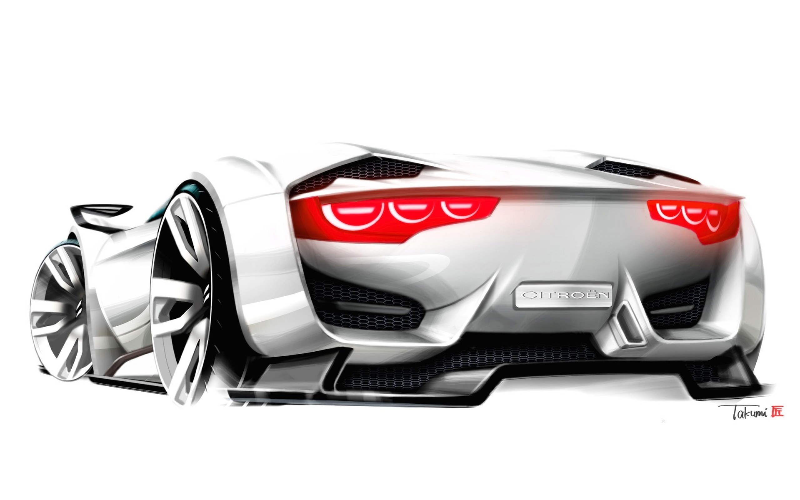 Citroën concept car sketch