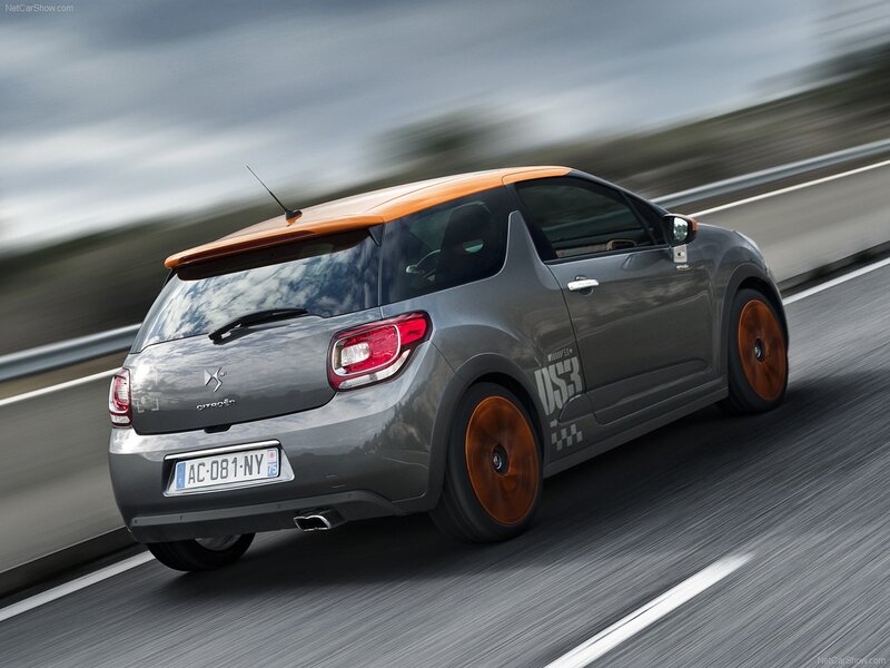 Citroën DS3 Racing in motion