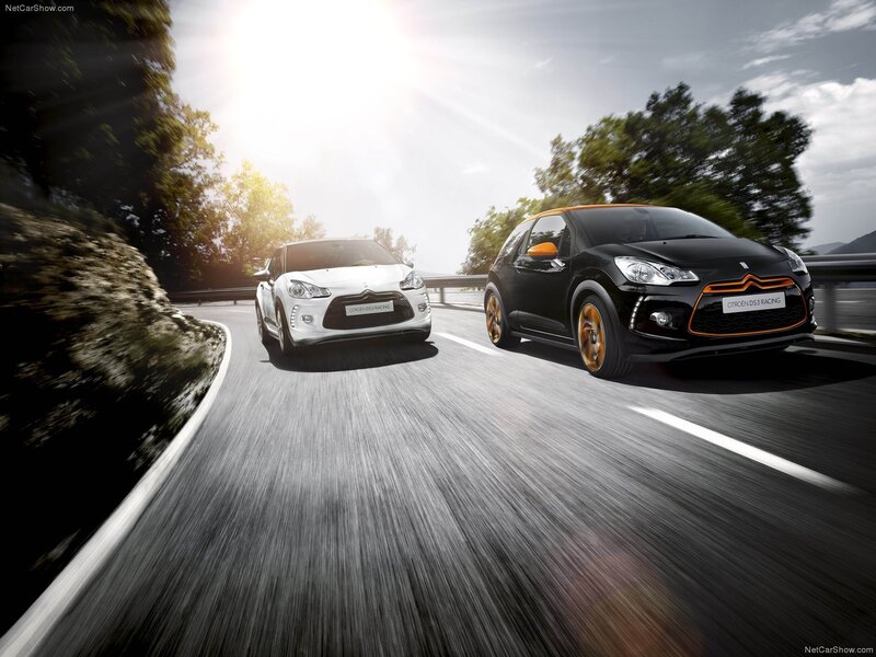 Citroën DS3 Racing on a winding road