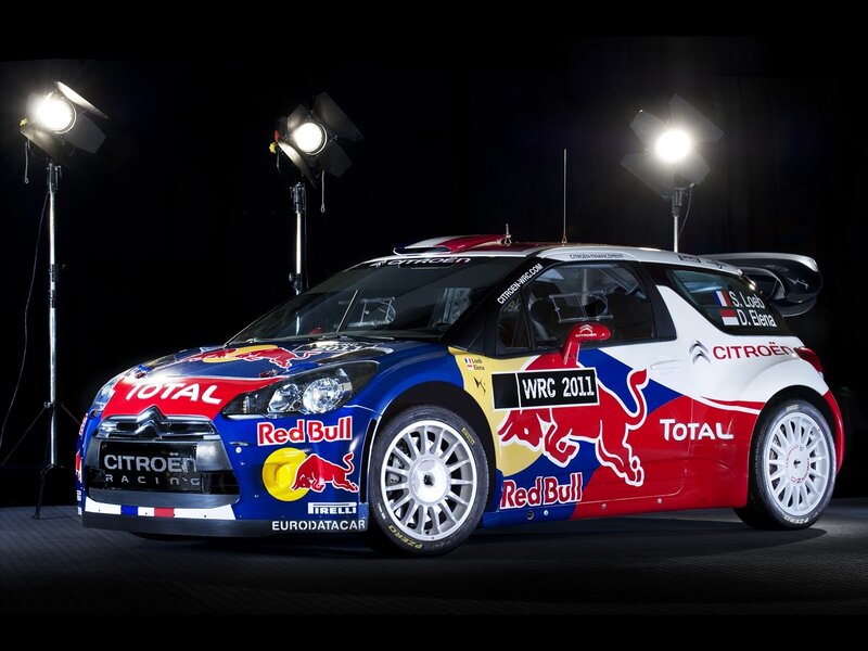 Citroën DS3 WRC rally car