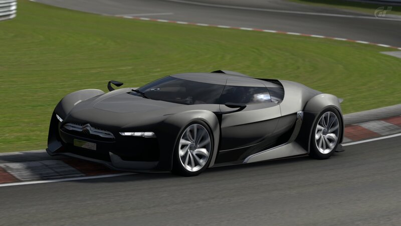 Citroën GT Concept on track