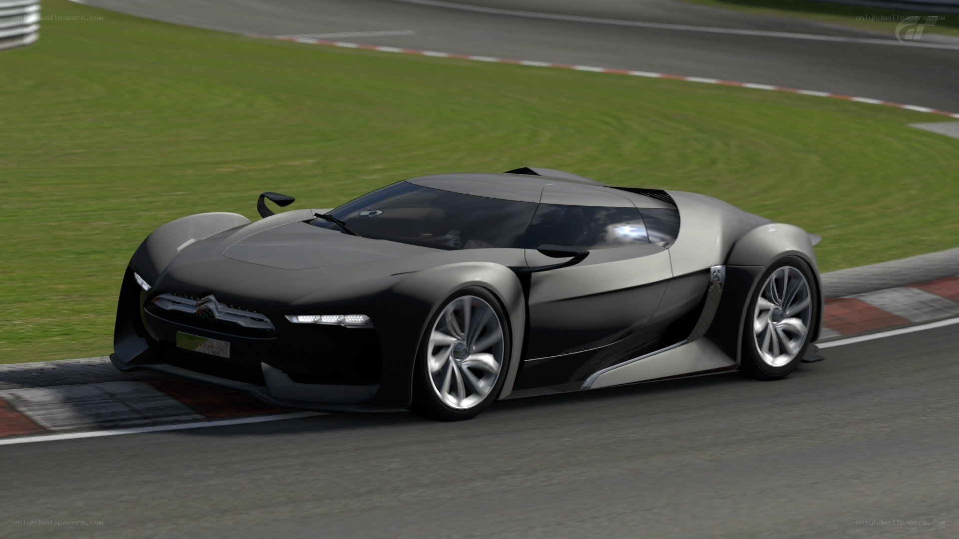 Citroën GT Concept on track