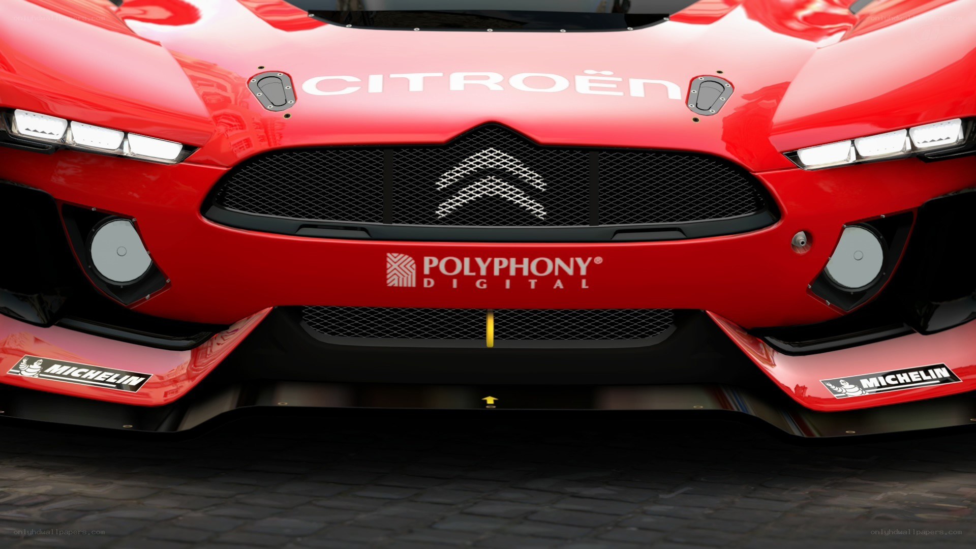 Citroën race car front view