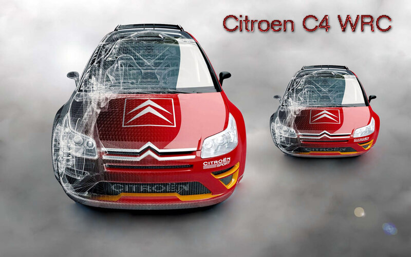 Citroen C4 WRC cars