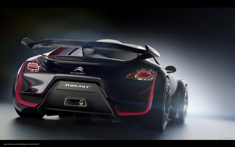 Citroen C6 Concept rear view