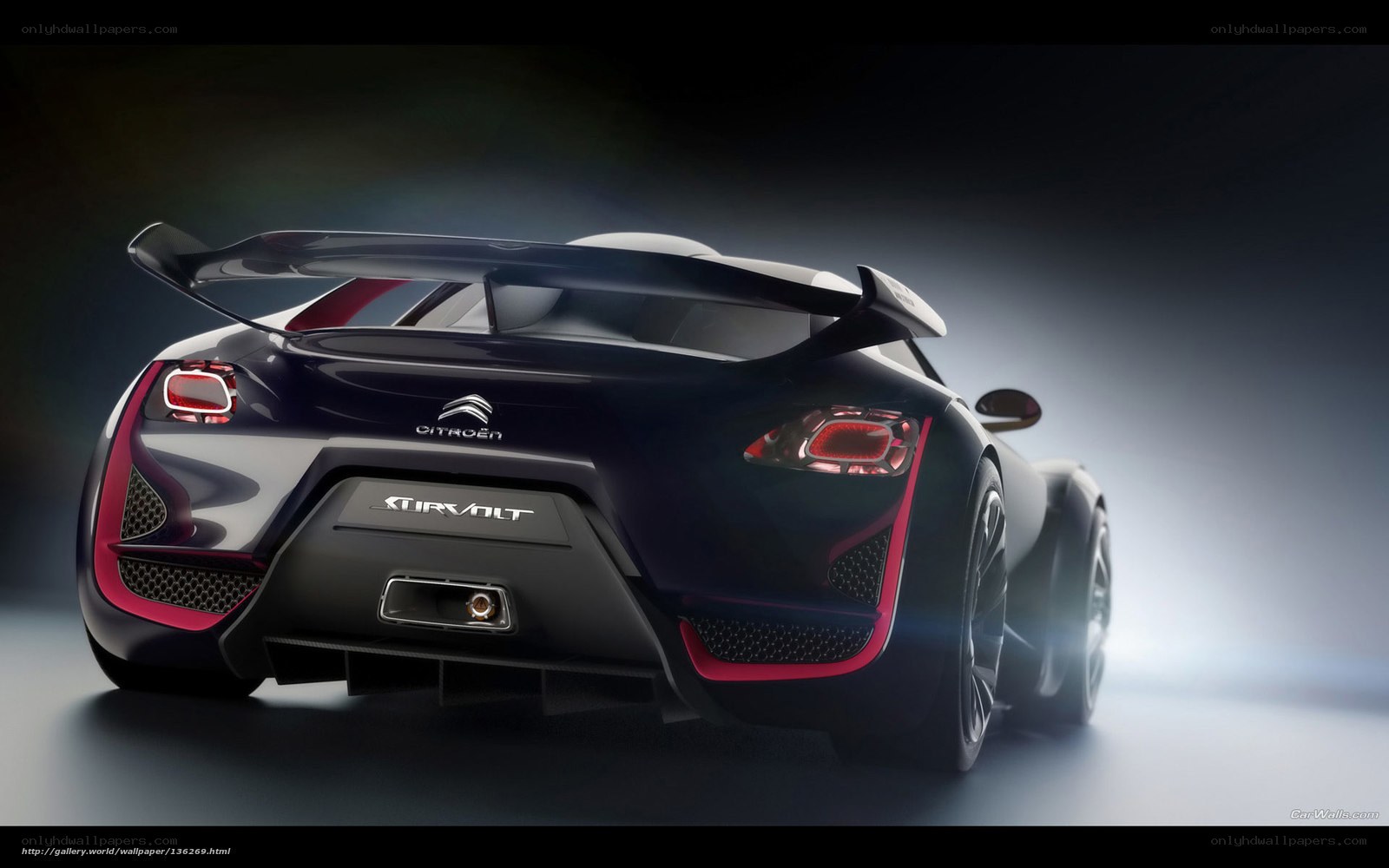 Citroen C6 Concept rear view