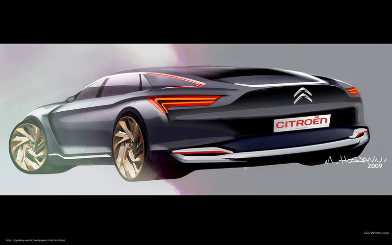 Citroen concept car design