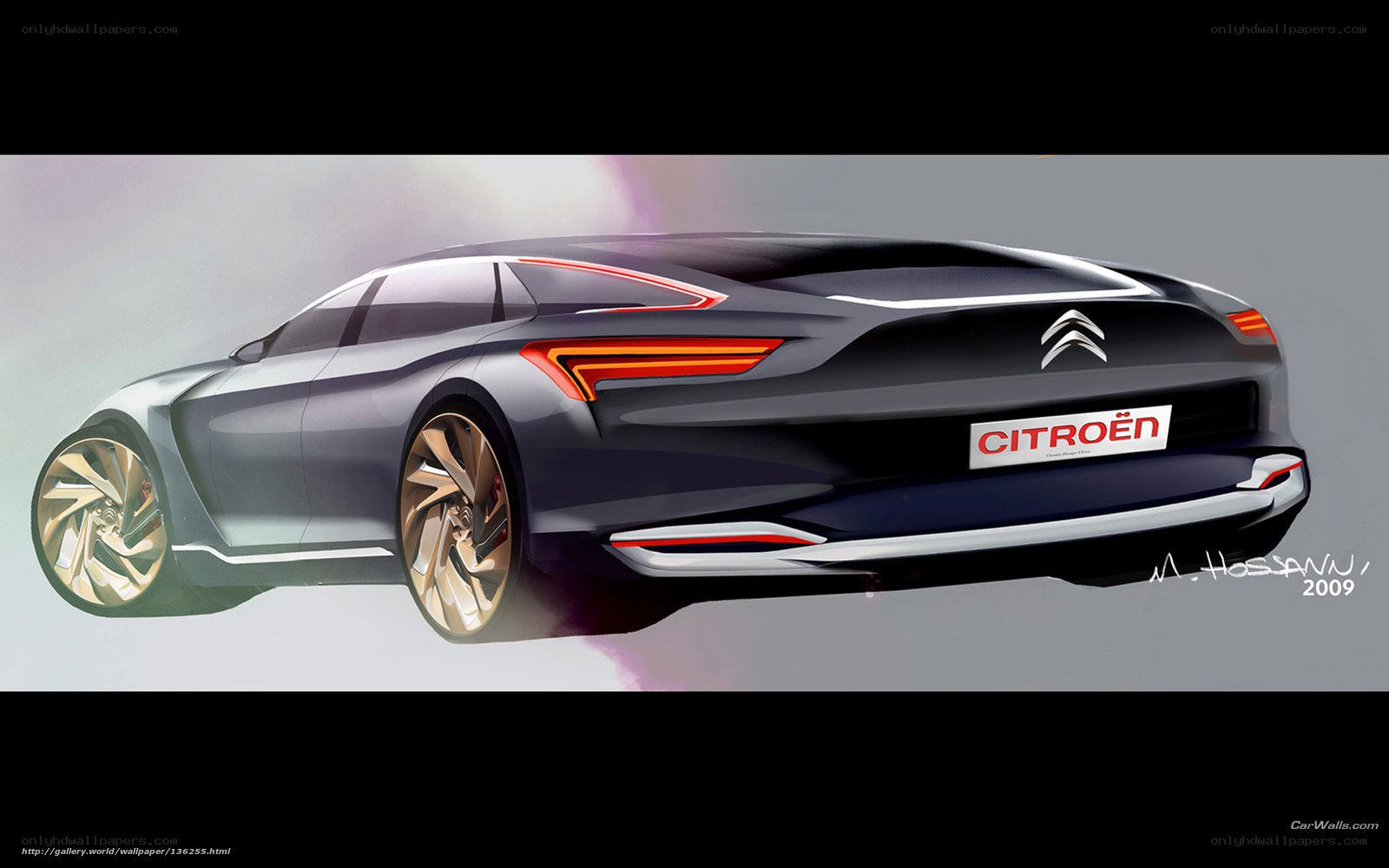 Citroen concept car design