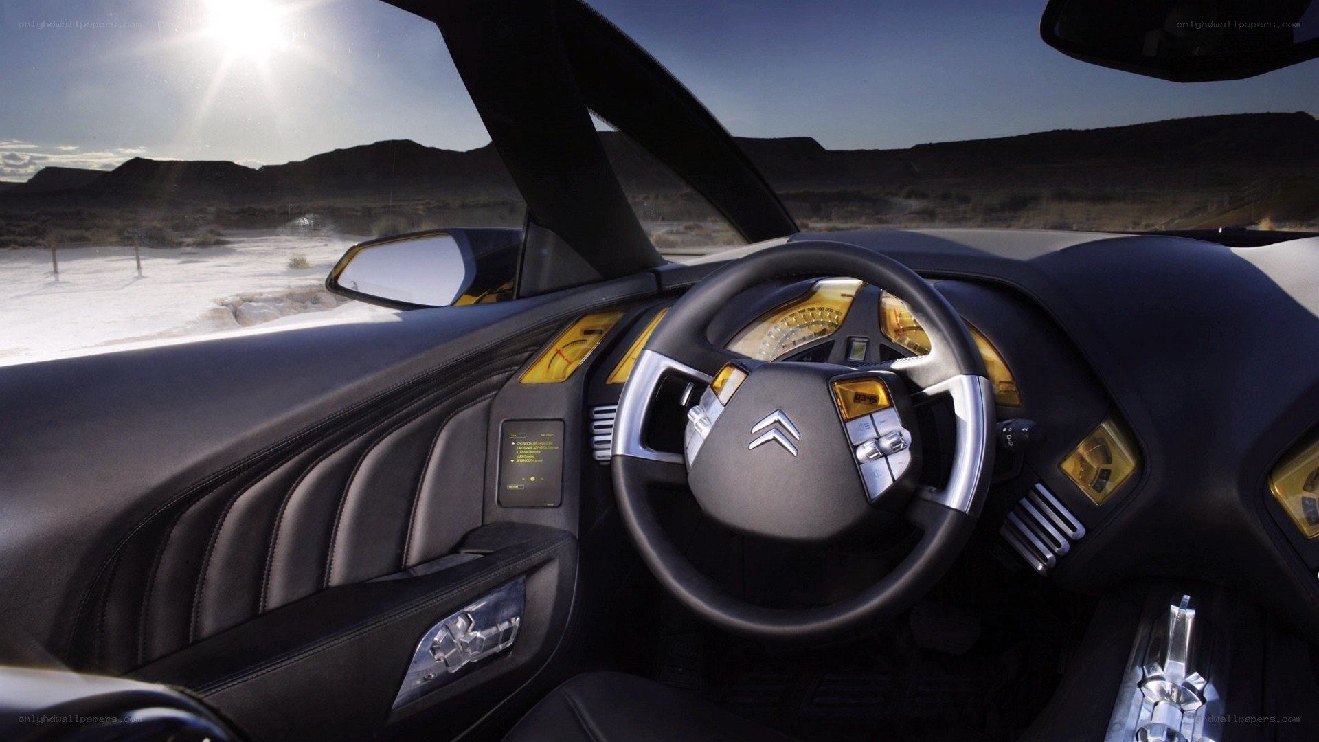 Citroen concept car interior