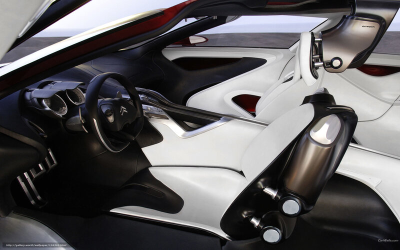 Citroen concept car interior