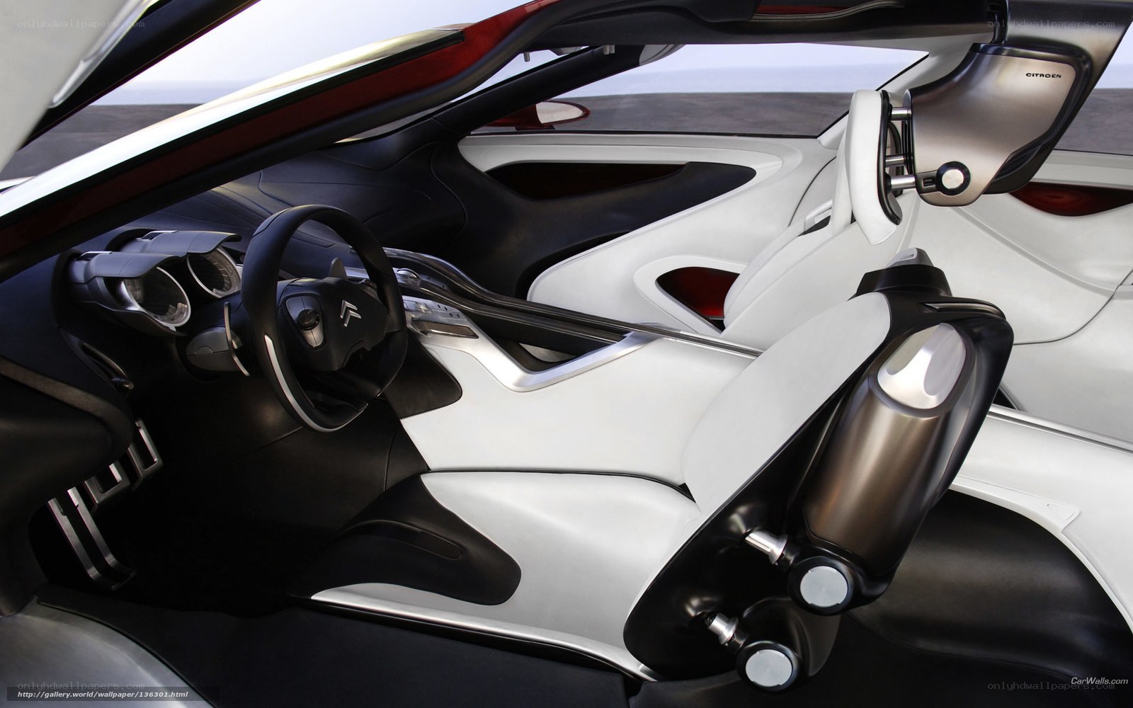 Citroen concept car interior