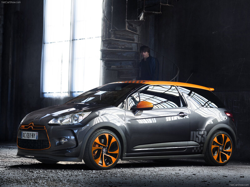Citroen DS3 Car — Gray, Dramatic