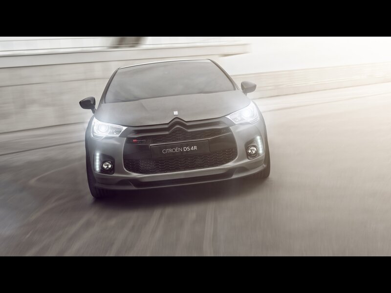 Citroen DS4R Car — Gray, Dynamic, Photograph, Road