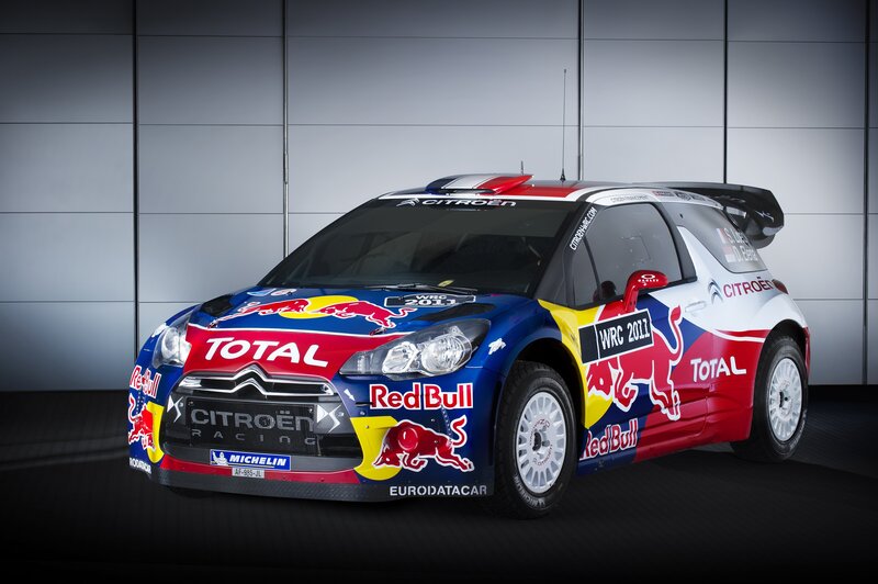 Citroen Rally Car — Blue, Dramatic