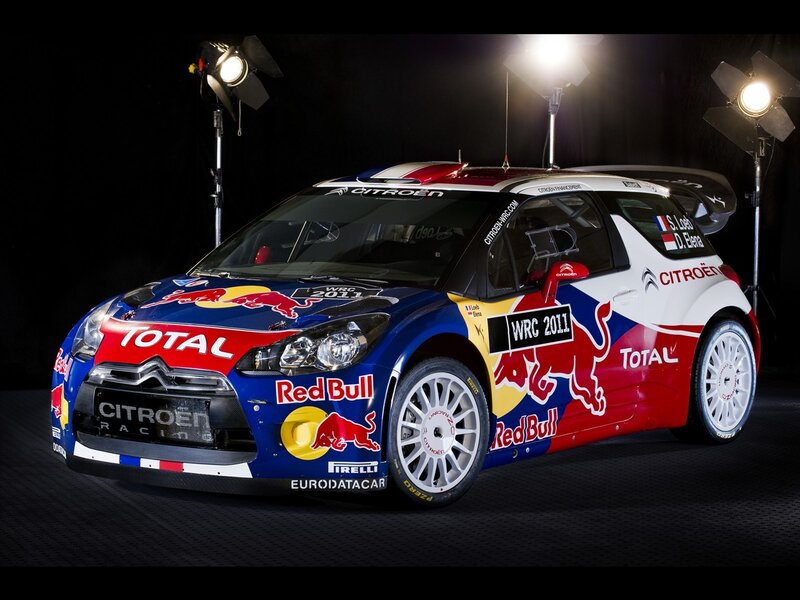 Citroen Rally Car — Blue