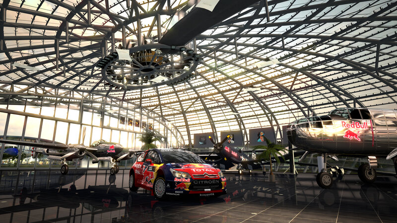Citroen Rally Car — Red, Dramatic