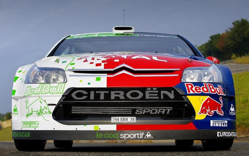Citroen Rally Car — Red