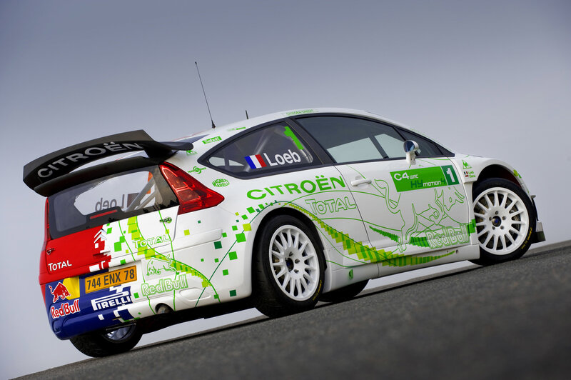 Citroen Rally Car — White