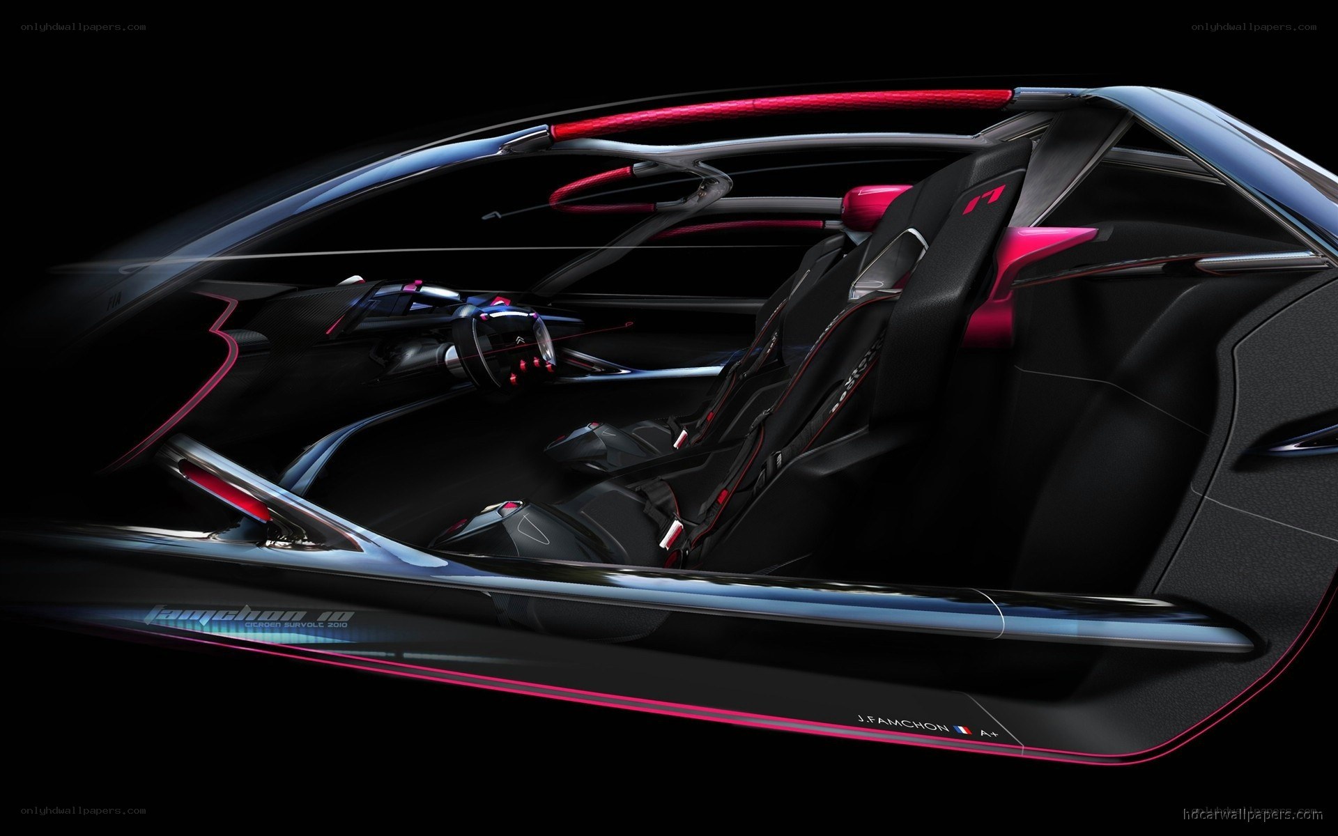 Citroen Survolt interior