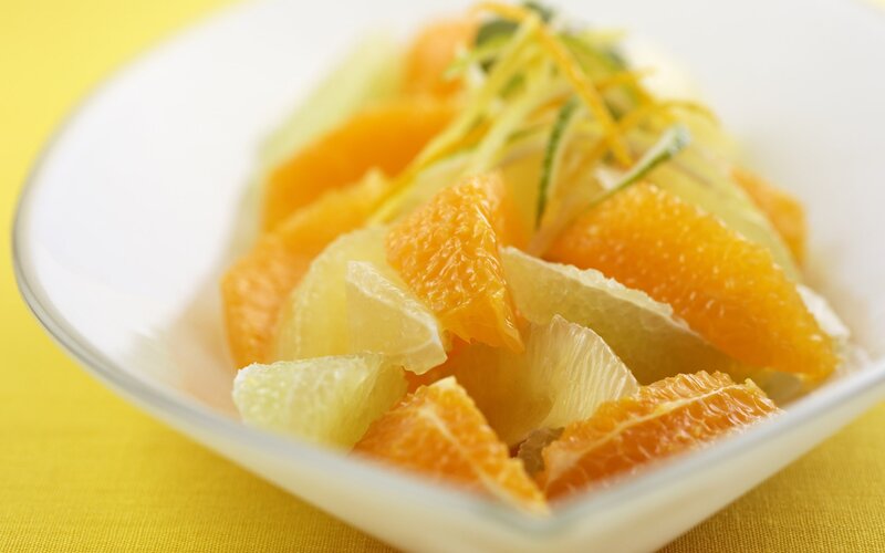 Citrus fruit salad