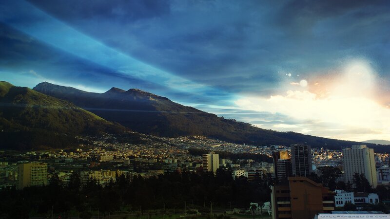 City at Sunset
