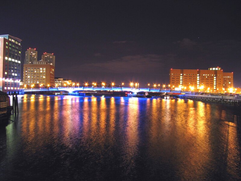 City Bridge at Night
