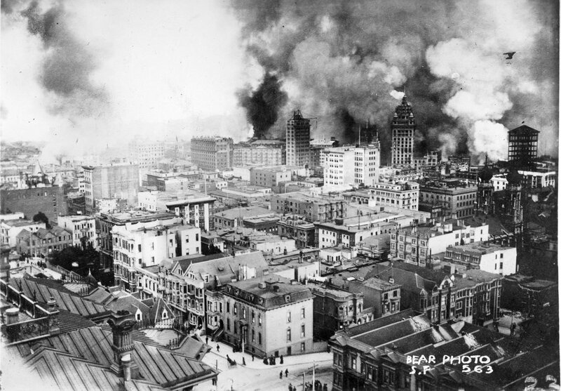 City Fire and Smoke