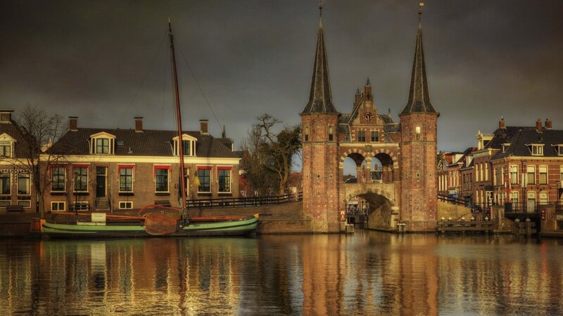City Gate with Canal