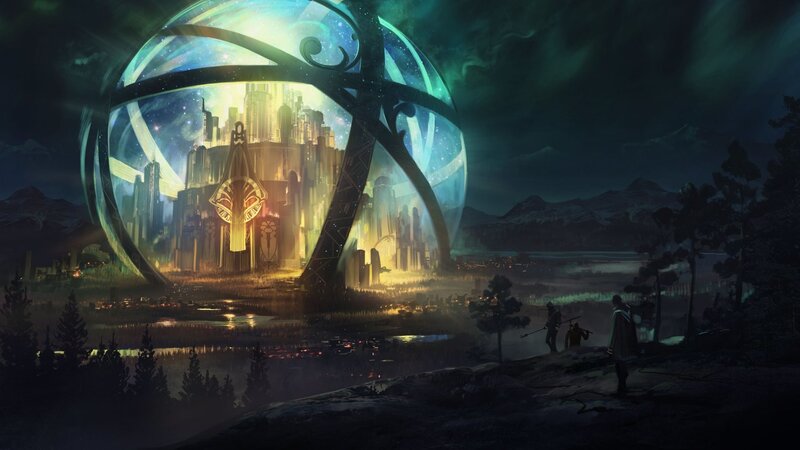 City in a Crystal Dome