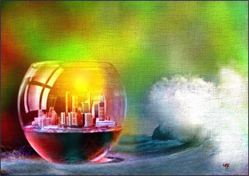 City in a Glass Sphere
