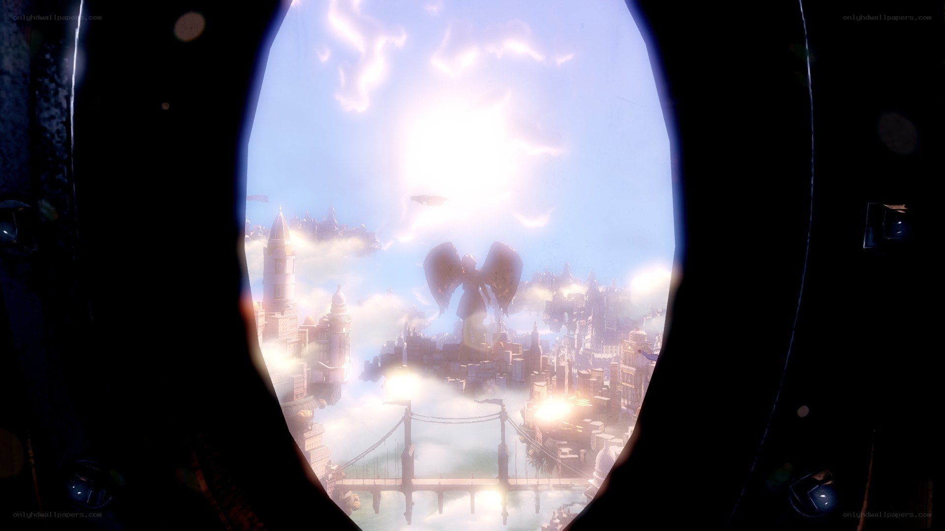 city in the clouds