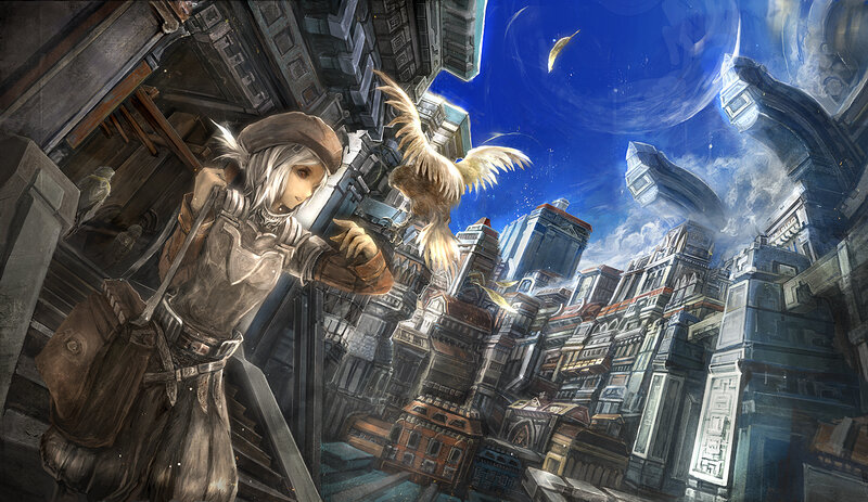city of floating towers