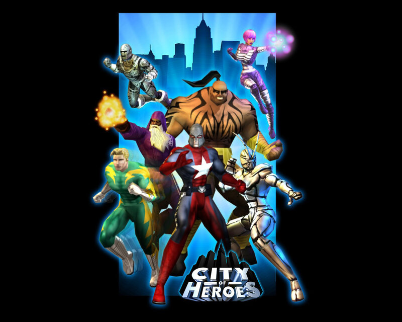 City of Heroes heroes