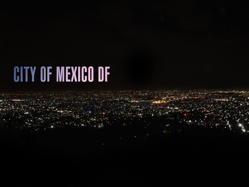 City of Mexico DF at night