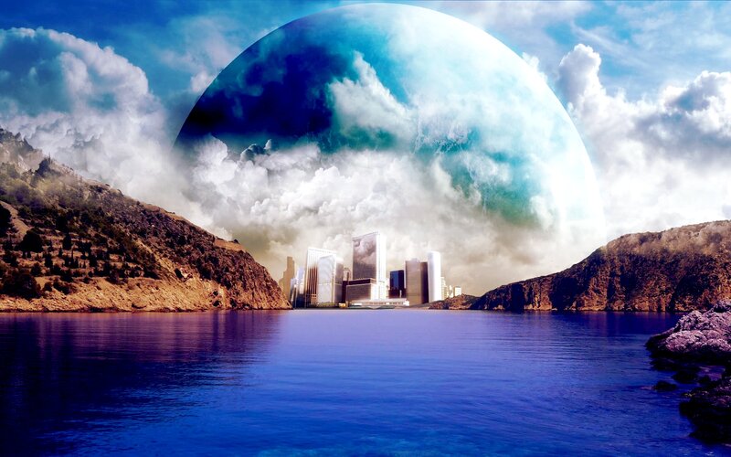 City on a Lake