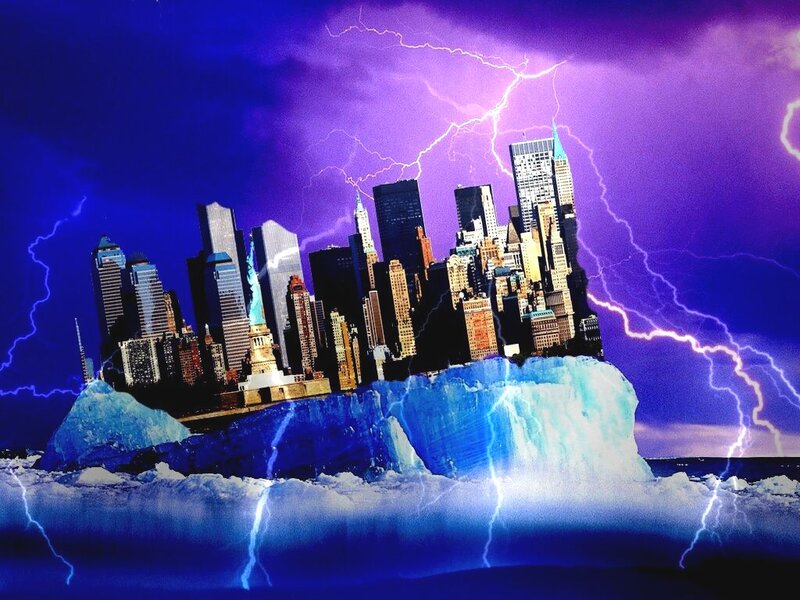 City on Iceberg