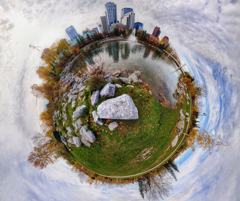 City Park with Lake